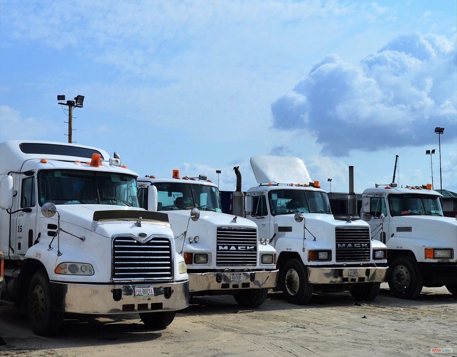 Egina Project Dedicated Trucks
